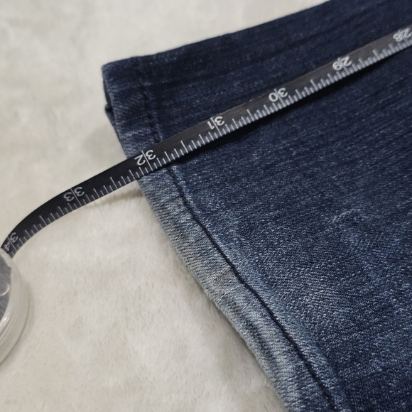 ♡ Citizens of Humanity Blue Jeans | Amber Stretch High Rise Bootcut Anthropology - Picture 15 of 16